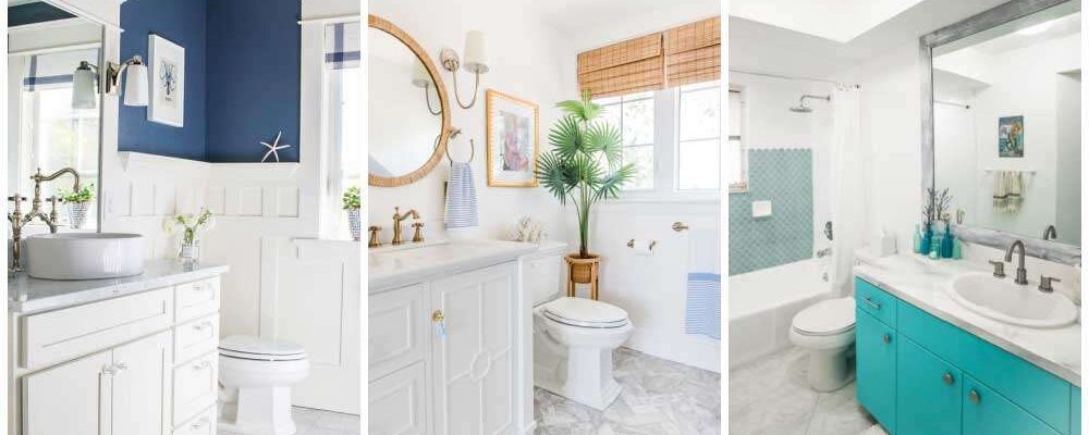 How To Give Your Bathroom A Beach Themed Makeover